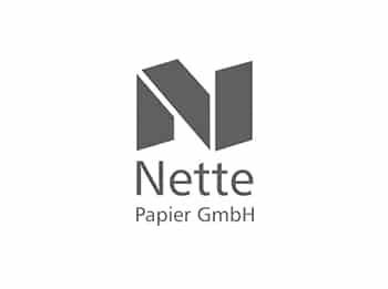 Logo Nette Papier GmbH, Referenz HANSE Interim