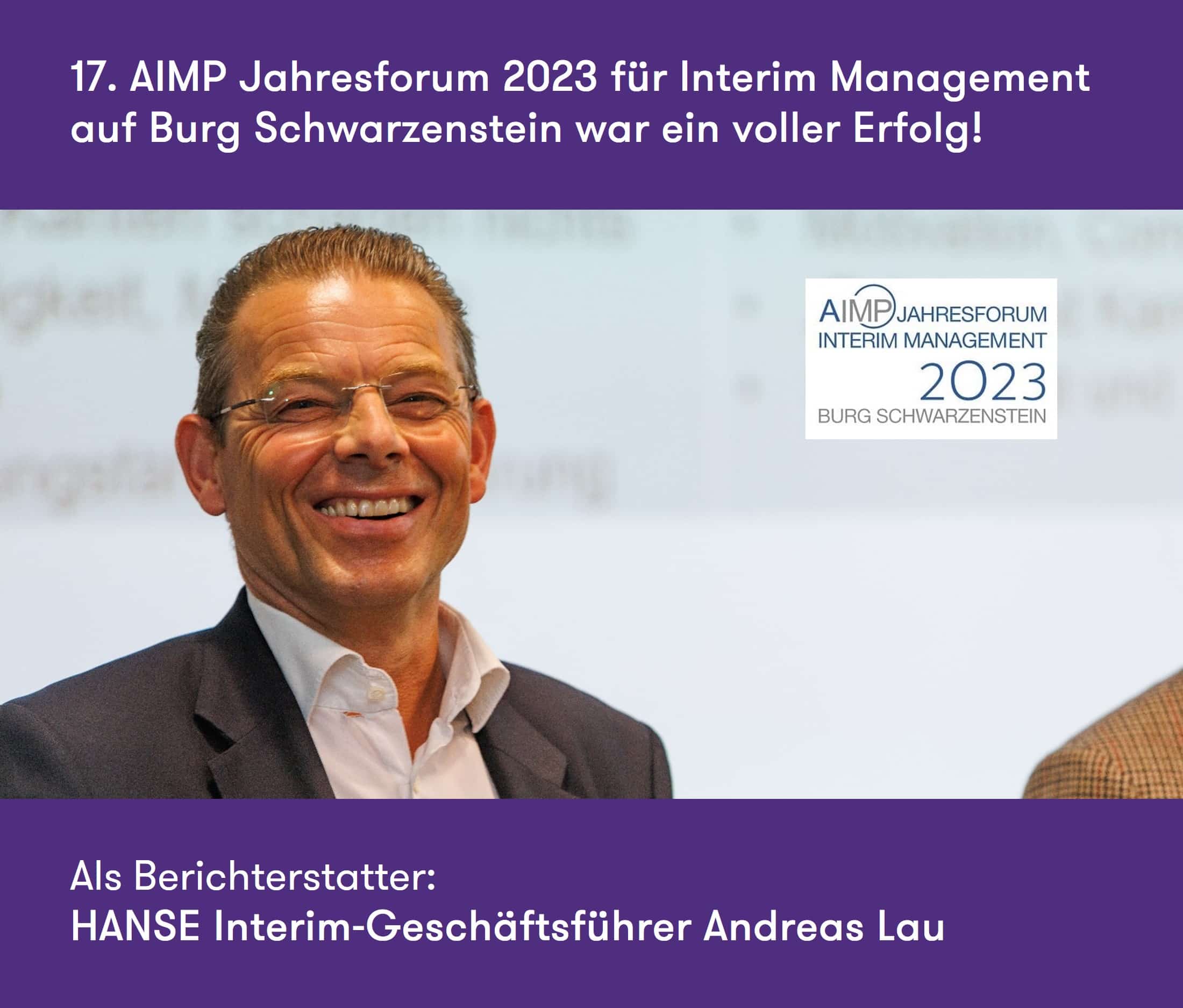 17. AIMP Jahresforum 2023