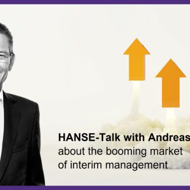 HANSE-Talk with Andreas Lau about the booming market of interim management