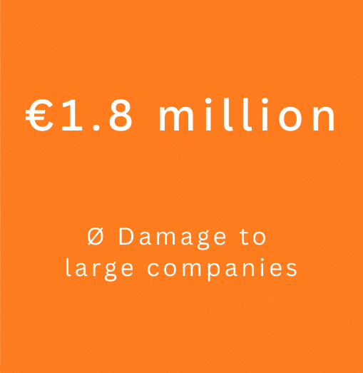 Damage to large German companies