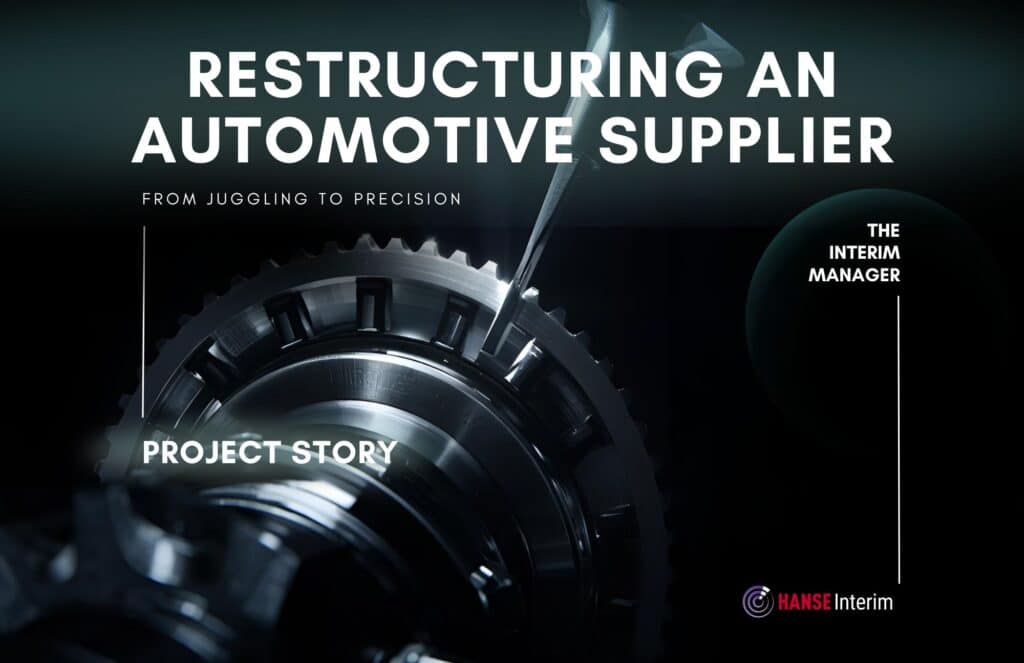 Restructuring an Automotive Supplier