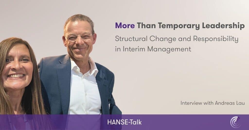 Interview More than temporary Leadership