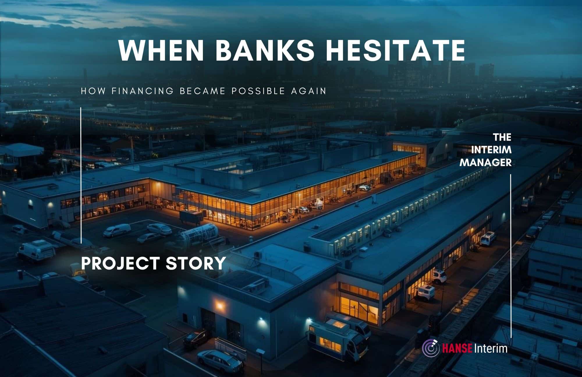 When banks hesitate